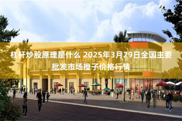 杠杆炒股原理是什么 2025年3月29日全国主要批发市场橙子价格行情